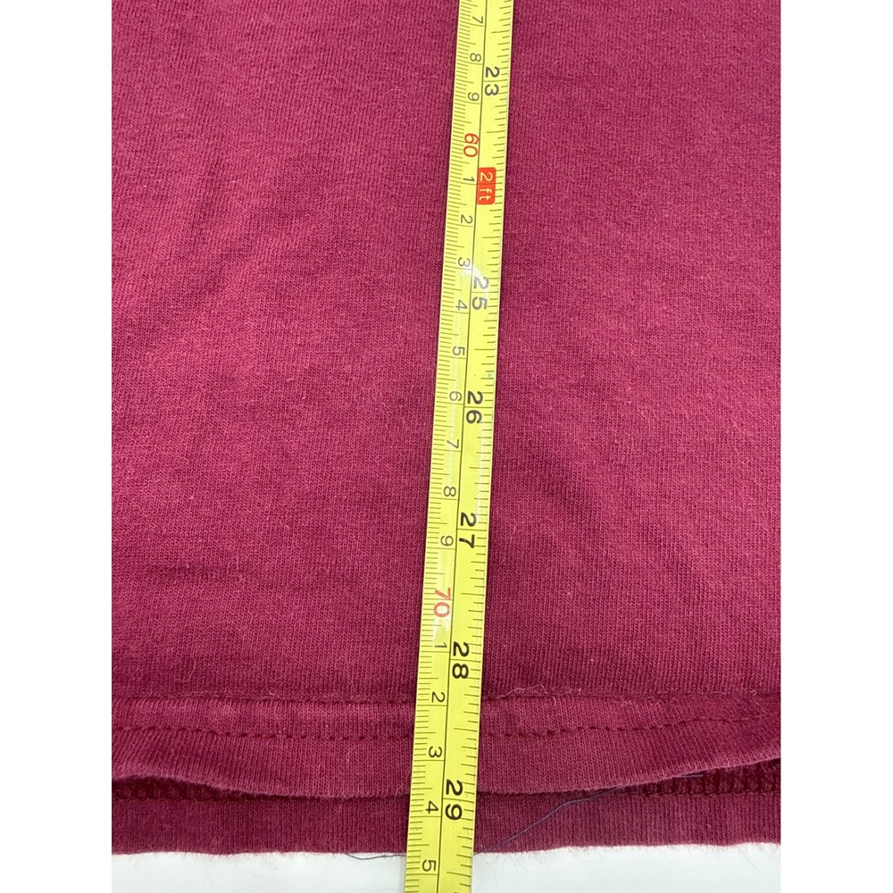 Vintage 2002 Rusted Root Band T-Shirt Maroon‎ Gildan Ultra Cotton Large - Picture 10 of 11